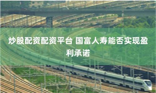 炒股配资配资平台 国富人寿能否实现盈利承诺